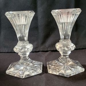 Pair of Waterford "Chatham" 5 inch Candlesticks